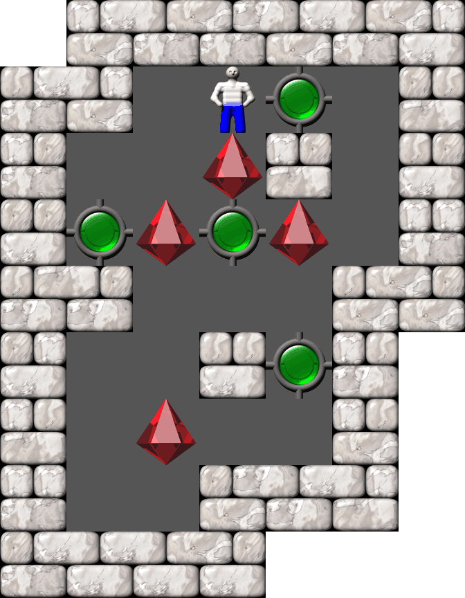 Sokoban Howards Third Sets Third Set level 40